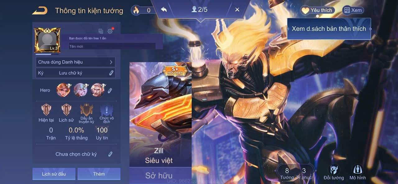 Ngộ Không Sv 2.0 + Zill Siêu Việt