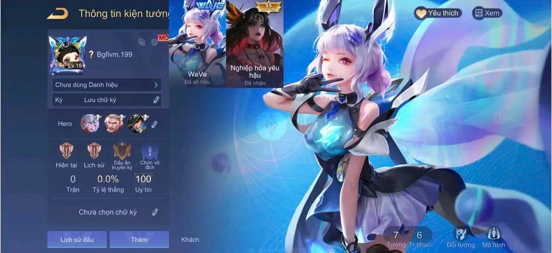 Reg Liliwave kẹp nata nghiệp hoả